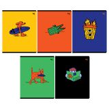 Тетрадь 48л., А5, клетка BG "Детализация", печать пантоном