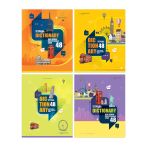 Тетрадь-словарик 48л., А5 для записи иностранных слов BG "Говори свободно", выб. лак