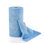 Салфетки для уборки в рулоне OfficeClean 50шт., микрофибра, 25*25см, голубые Салфетки для уборки в рулоне OfficeClean 50шт., микрофибра, 25*25см, голубые