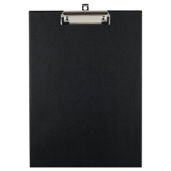Планшет с зажимом OfficeSpace А4, ПВХ, черный