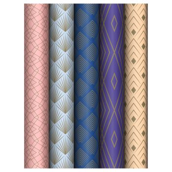 Упаковочная бумага глянц. 70*100см, MESHU 