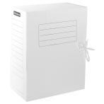 Папка архивная с завязками OfficeSpace, микрогофрокартон, 150мм, белый, до 1400л.