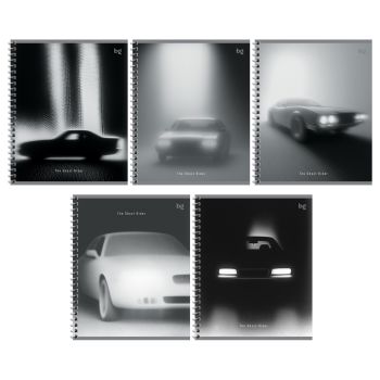 Тетрадь 96л., А5, клетка на гребне BG 