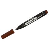 Маркер перманентный Centropen "8566" коричневый, пулевидный, 2,5мм Маркер перманентный Centropen "8566" коричневый, пулевидный, 2,5мм