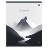 Тетрадь предметная 48л., BG "В гранях разума" - География, матовая ламинация