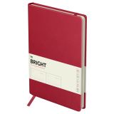 Ежедневник недатированный, B5, 136л., твердый переплет, кожзам, BG "Bright. Berry", красный, карман Ежедневник недатированный, B5, 136л., твердый переплет, кожзам, BG "Bright. Berry", красный, карман